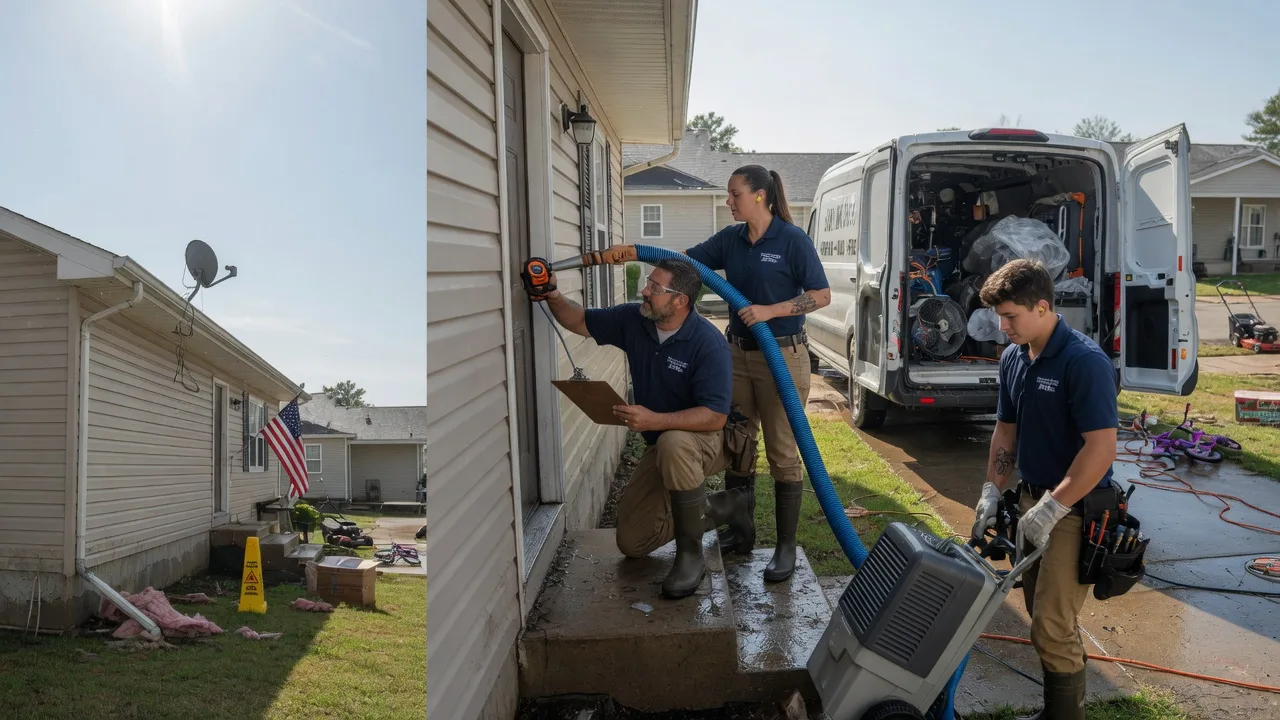 Ceiling Water Damage Restoration in Pinckard, AL near me